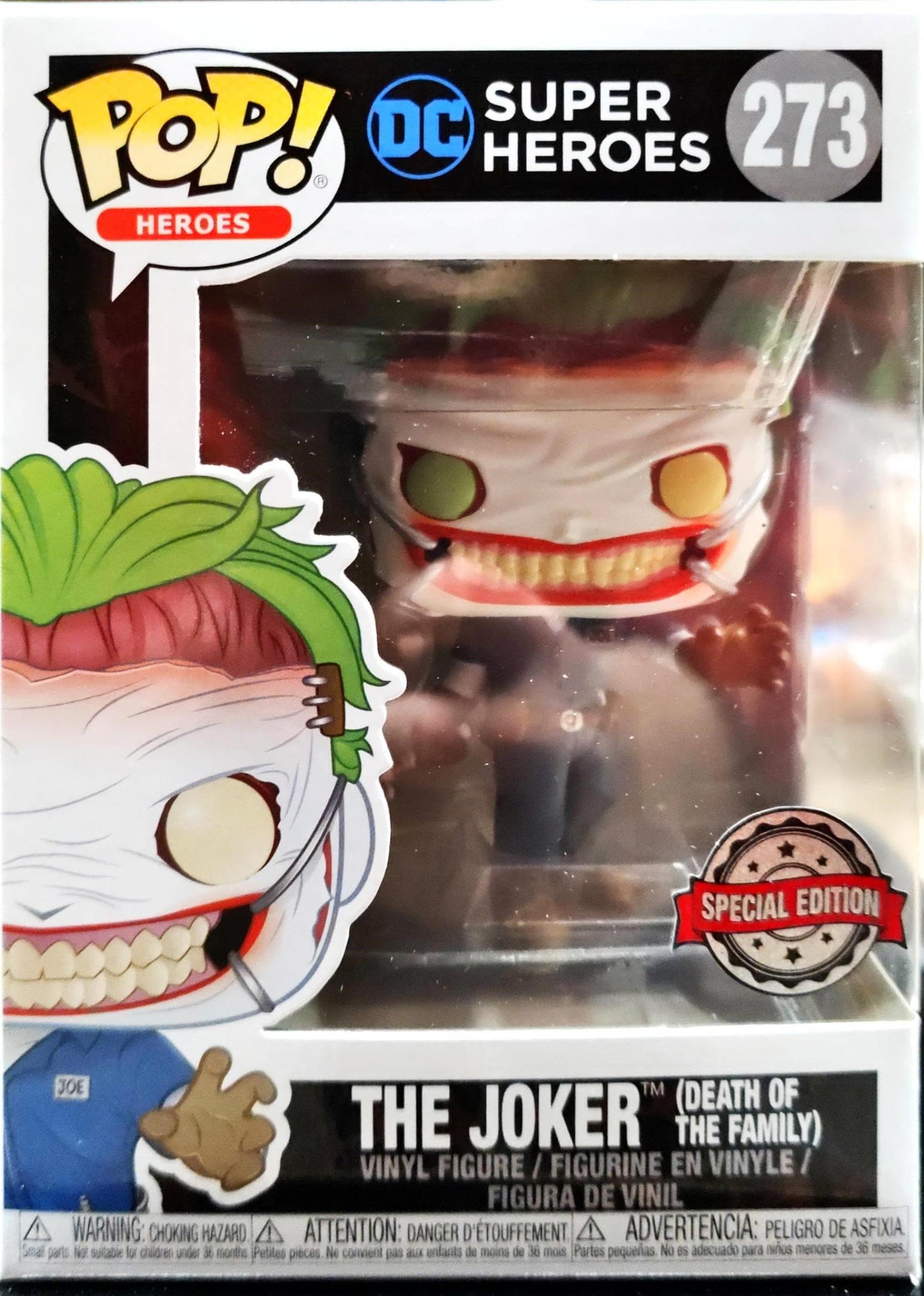 Funko Pop DC Super Heroes The Joker Death Of The Family Exclusive